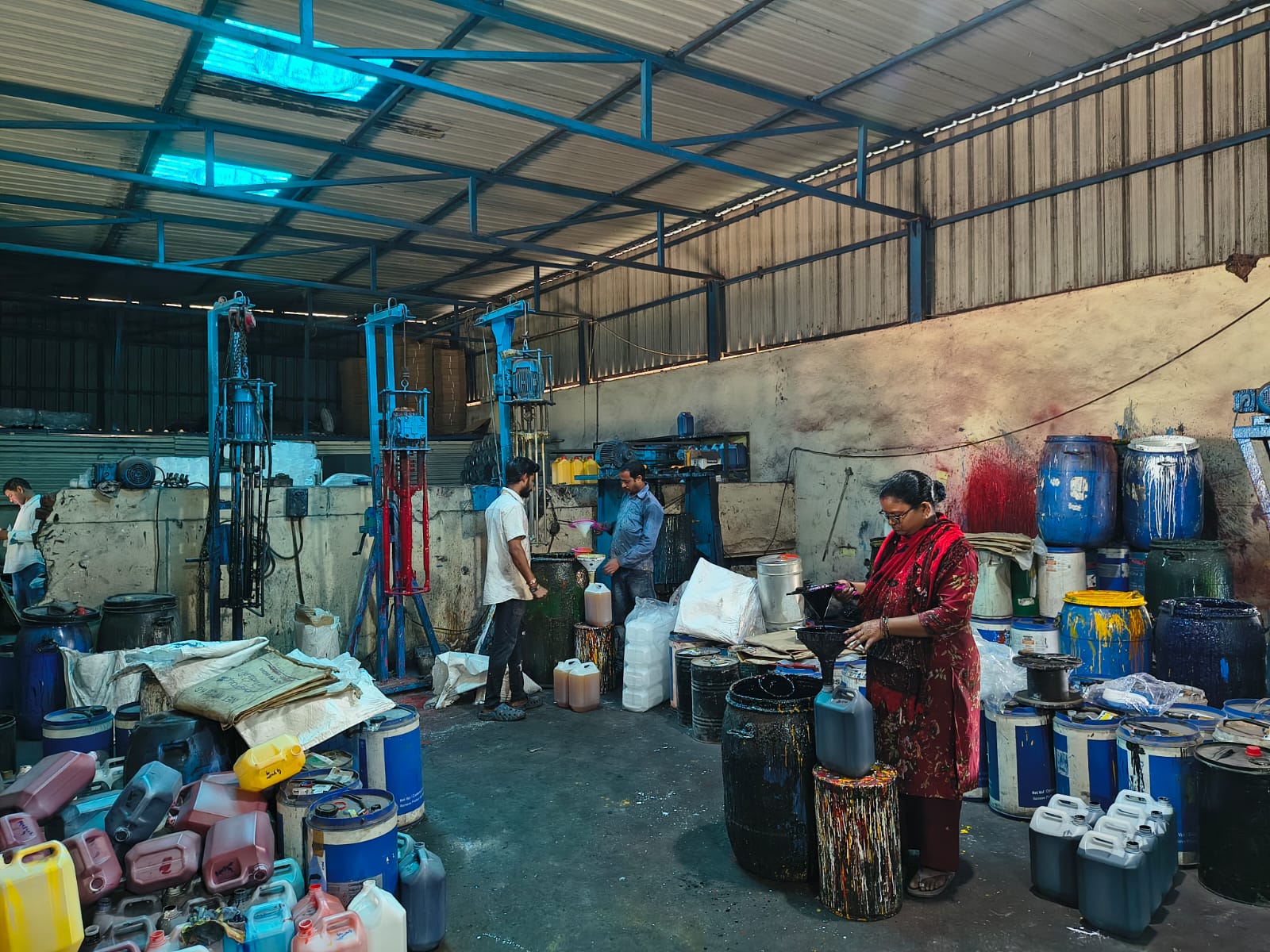 Production House - Filling & Let-down Line