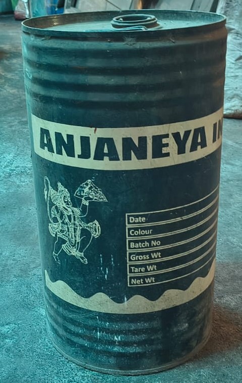 Anjaneya Inks branded drum - Packed & Ready for Delivery