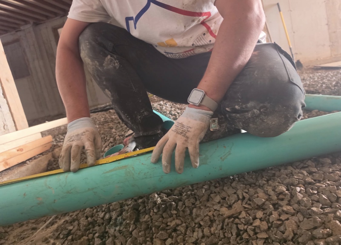 Aqua Control plumber at work