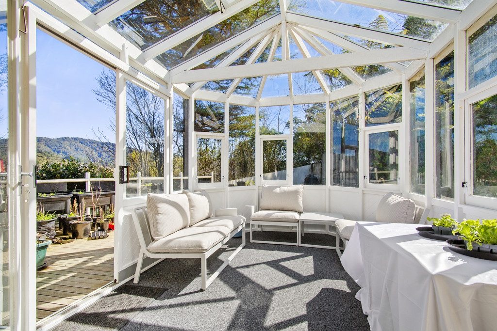 Sunroom conservatory interior