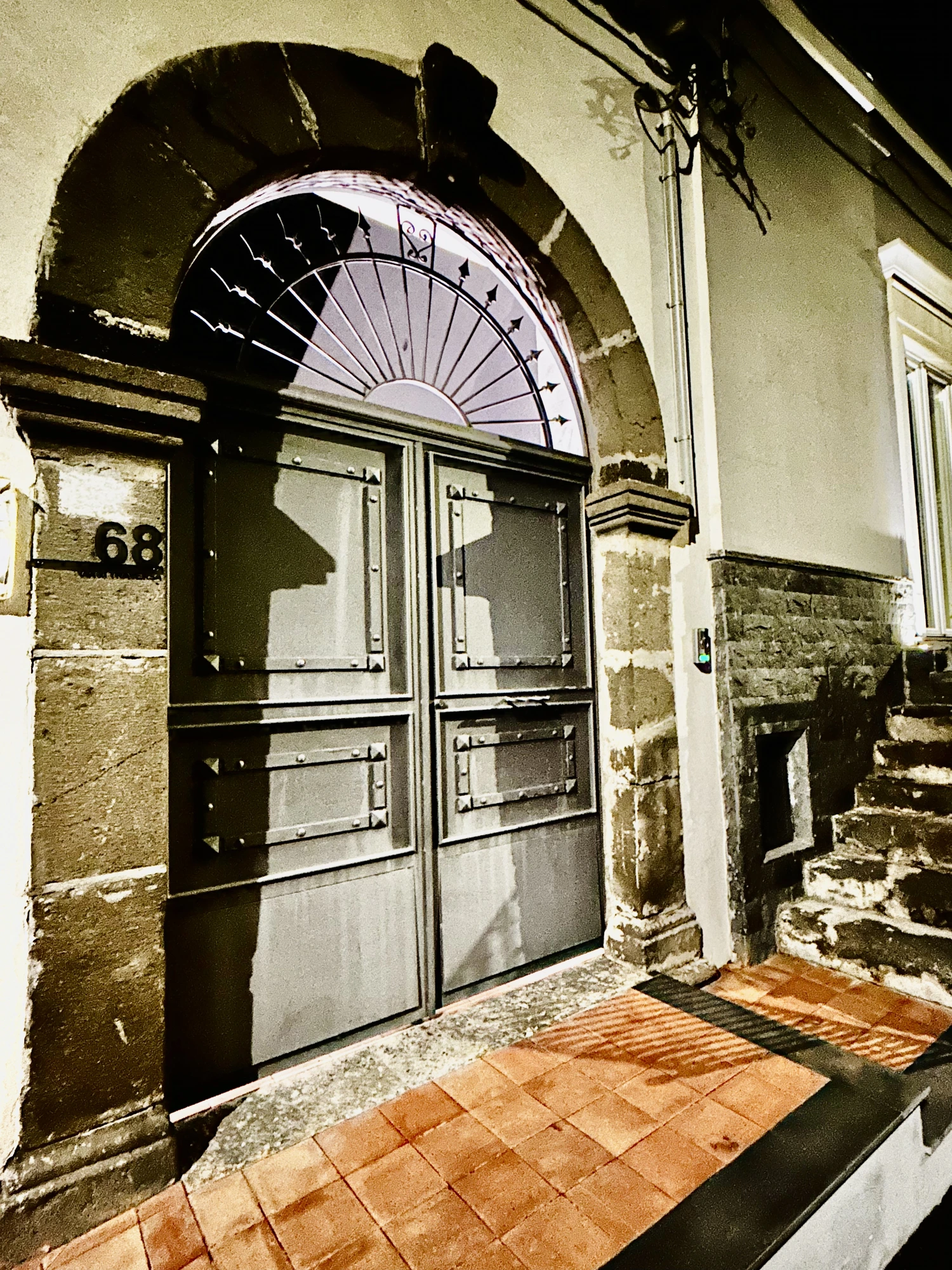 Main historic door