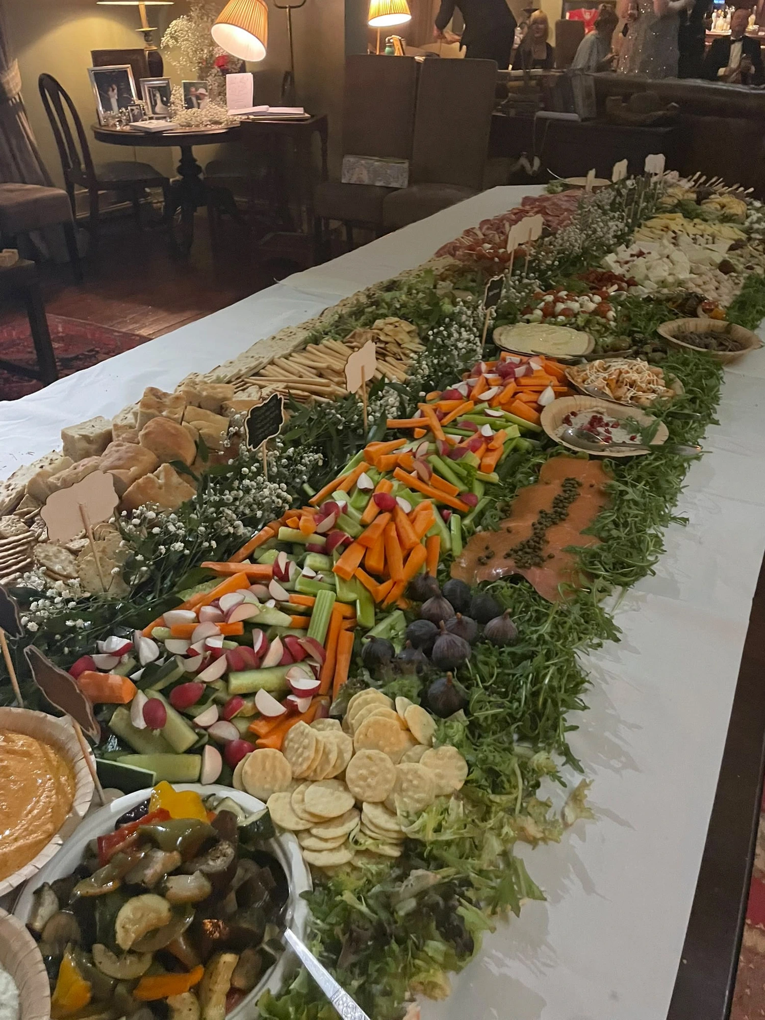 Grazing table at a private celebration