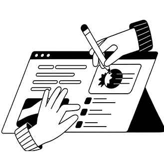 Illustration of creating a Tattou artist profile