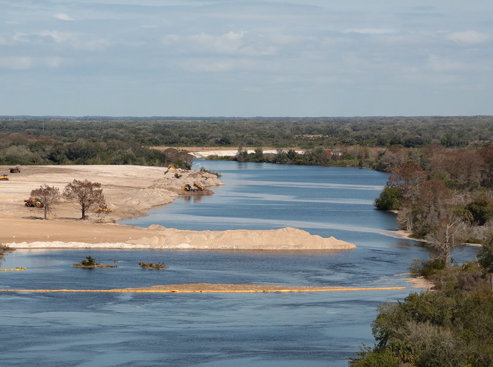 Kissimmee River Restoration, C-38 Reach 3 Backfill, image 4