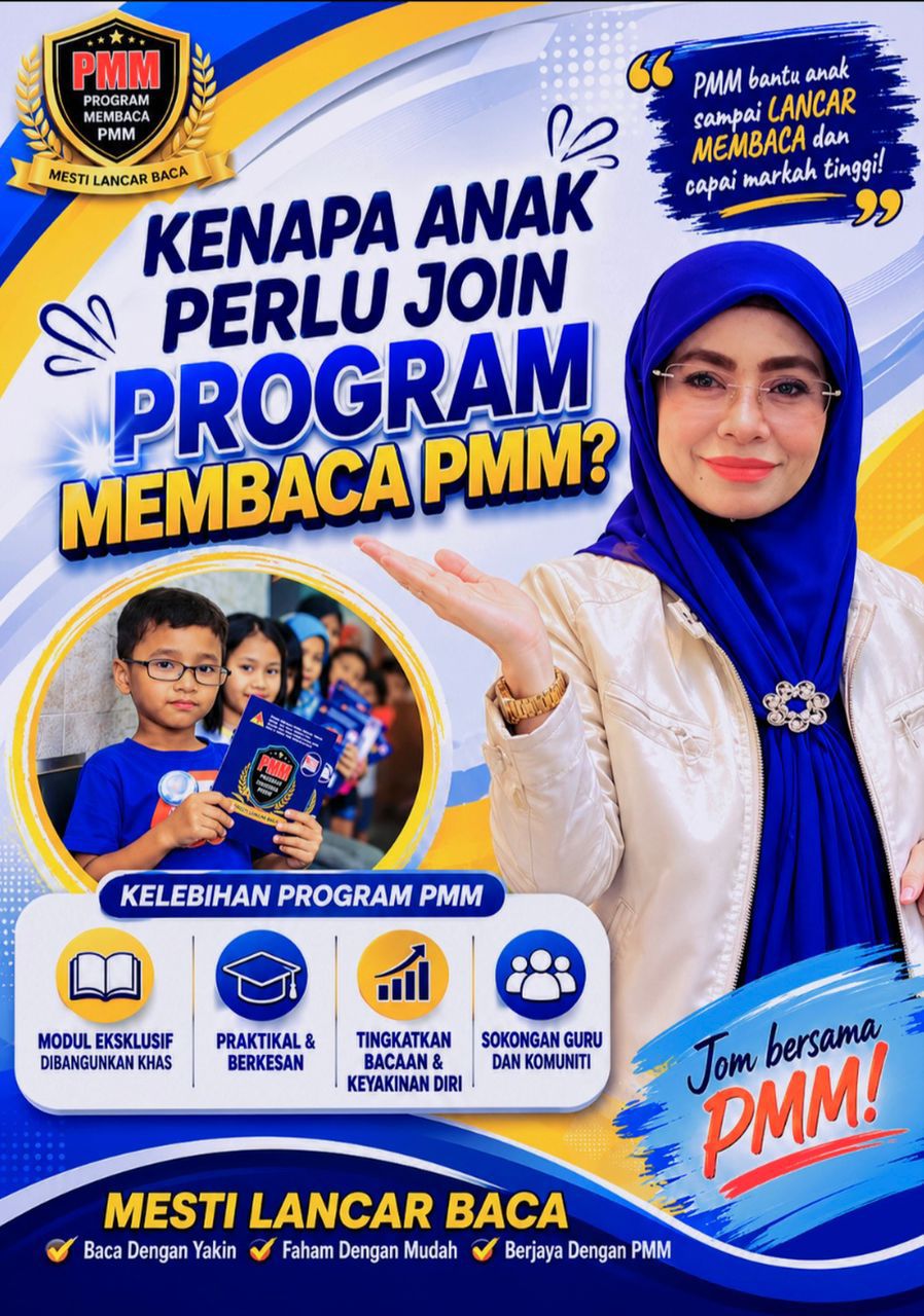 Kenapa anak perlu join Program Membaca PMM