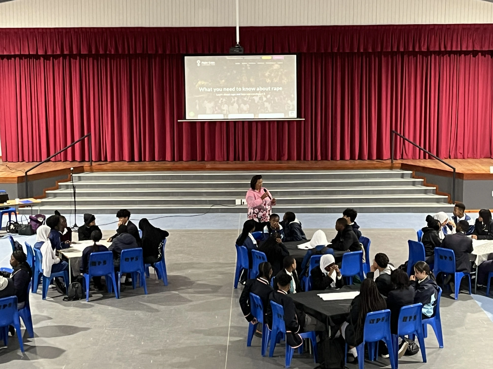 Rape Crisis awareness talk