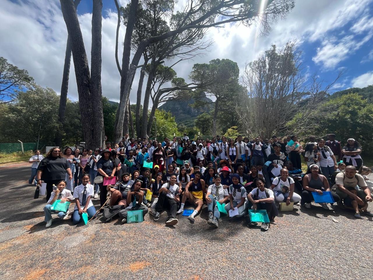 The whole crew at Newlands