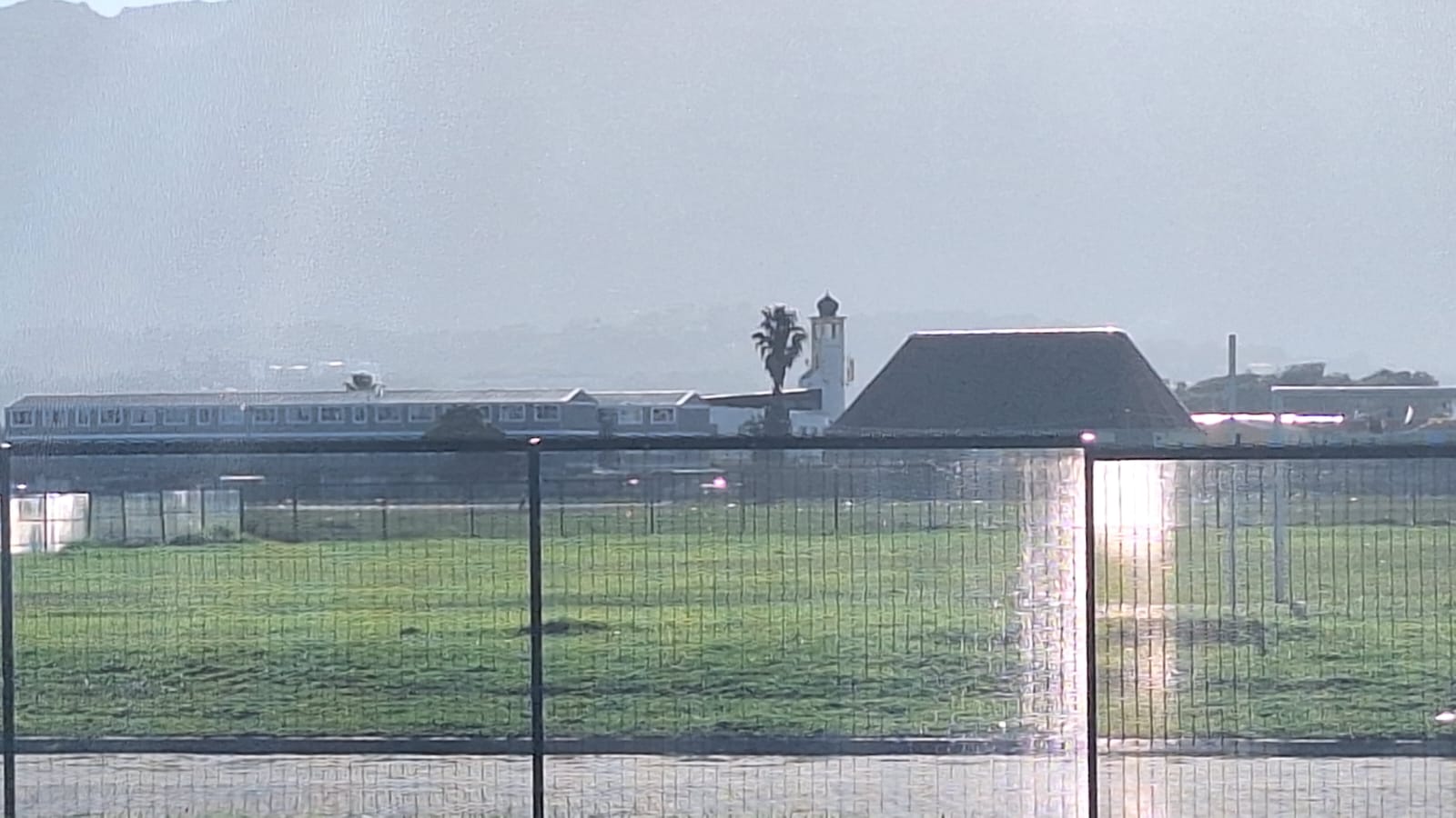 Through the fence