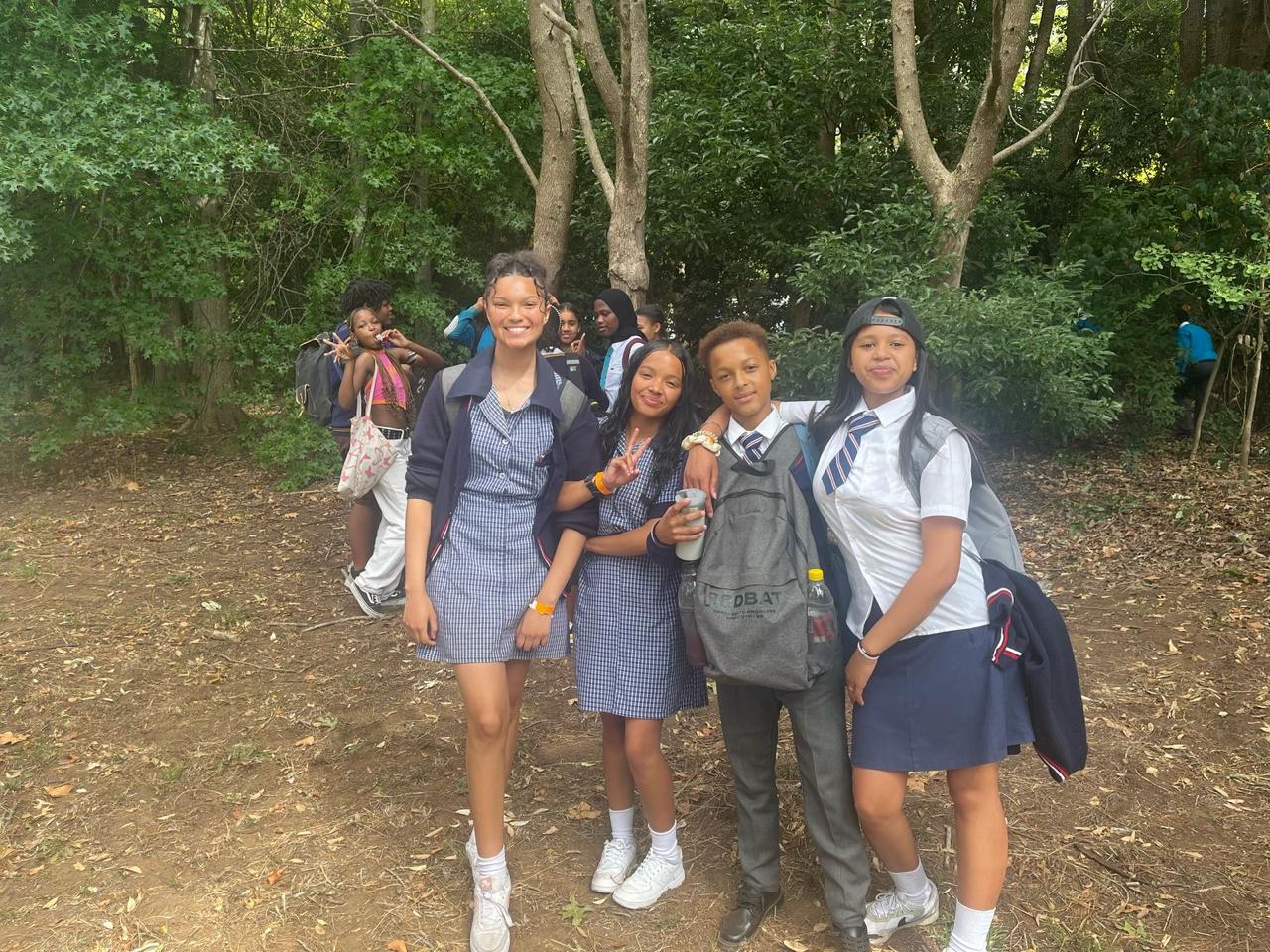 Smiles on the trail