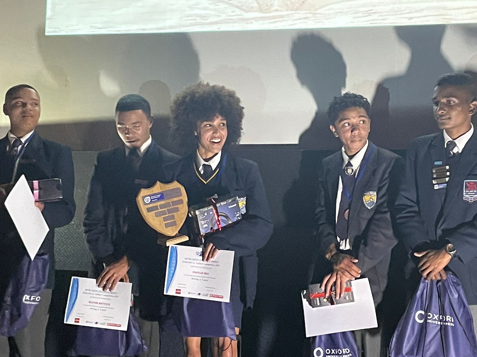 On stage with Marc Lottering