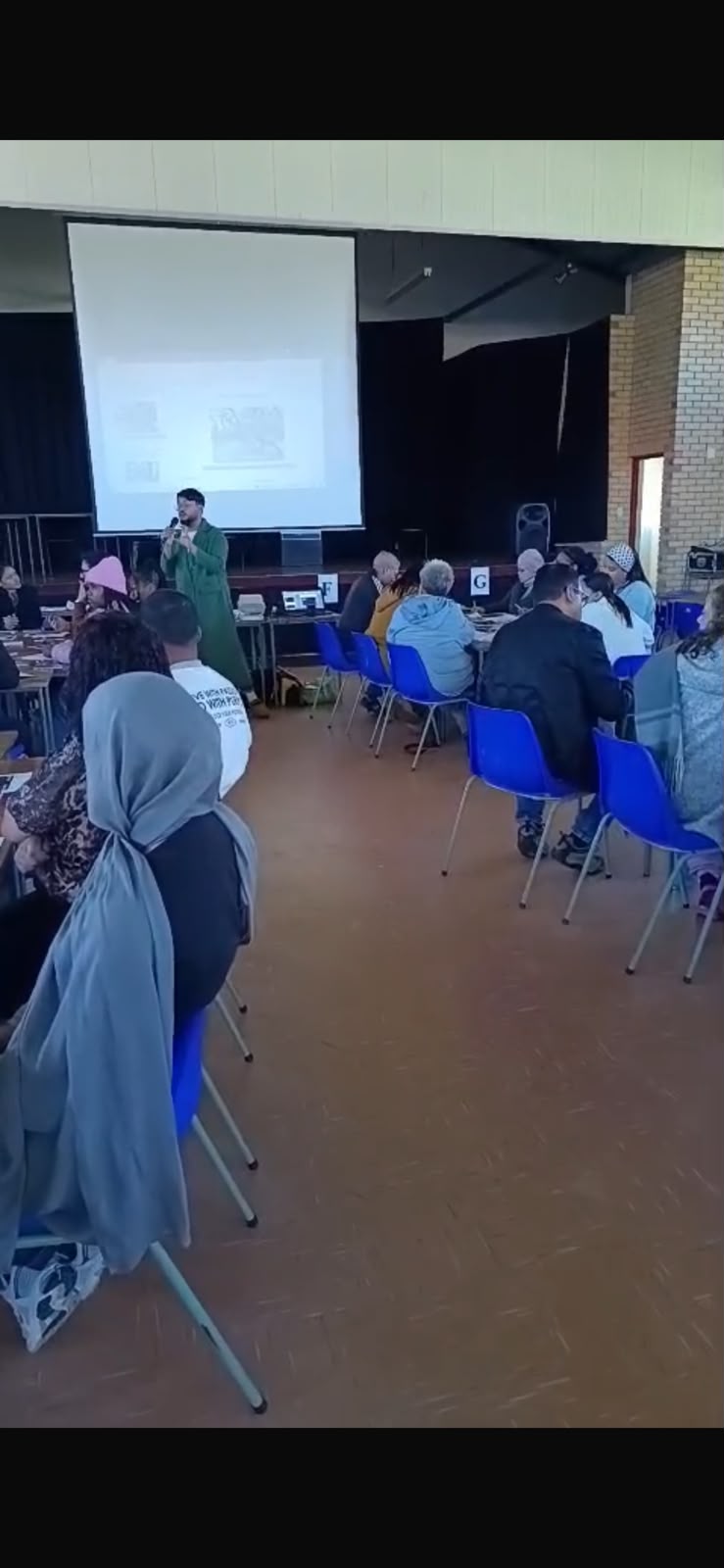 Teachers take the mic