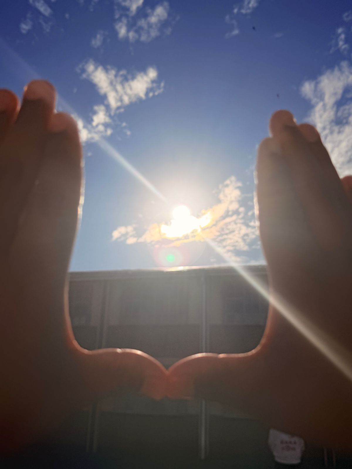 Framing the sun