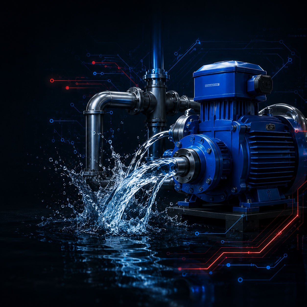 Industrial pump and fluid control equipment