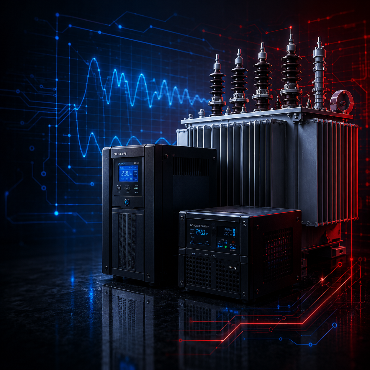 Transformer, UPS and industrial power supply equipment