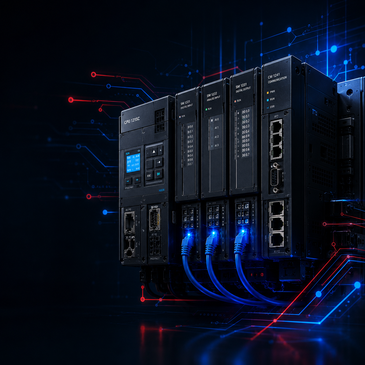 Industrial PLC and automation control equipment