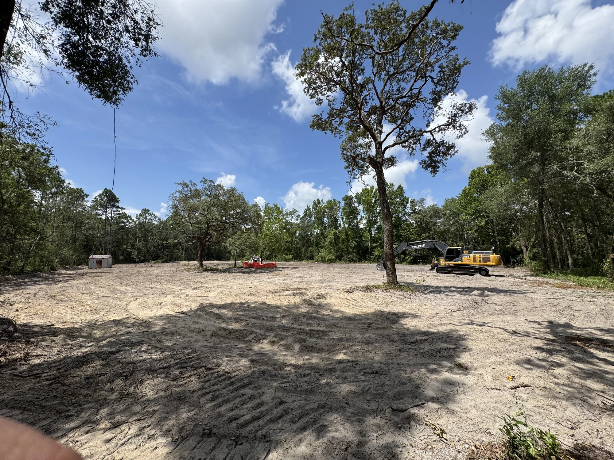 Cleared Florida land