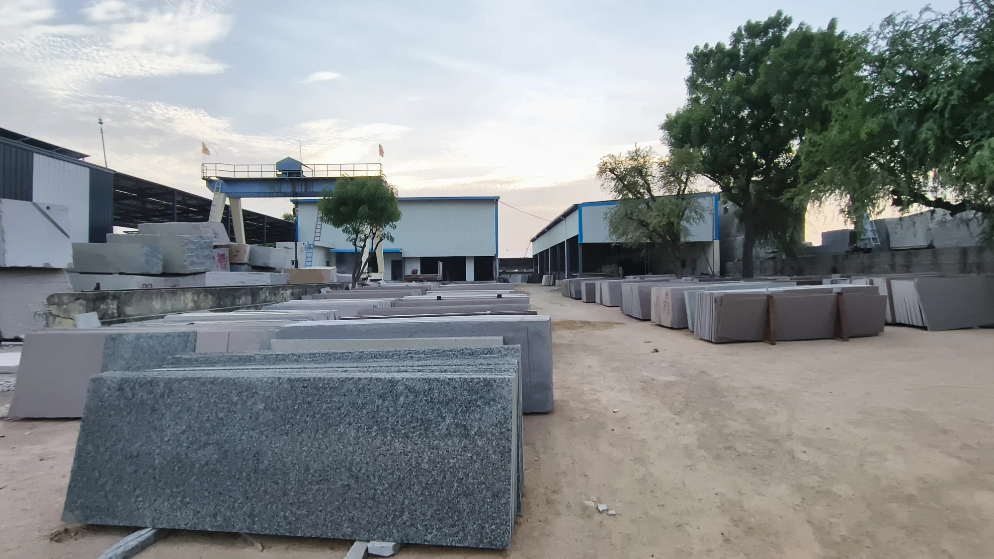 Arjun Granites factory in Jalore, Rajasthan