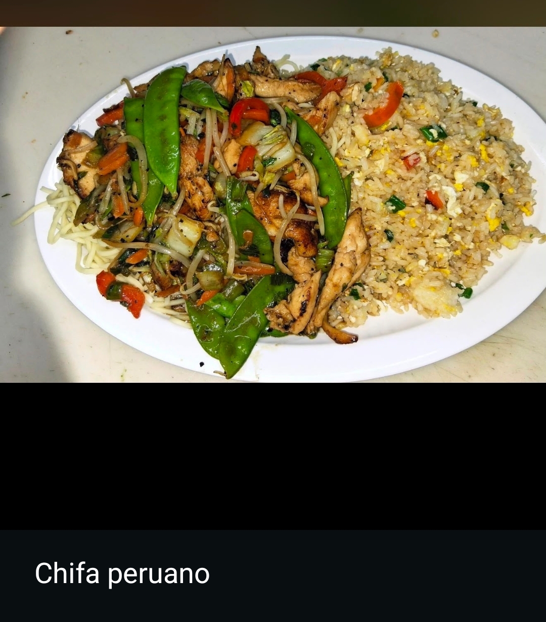 Chifa peruano