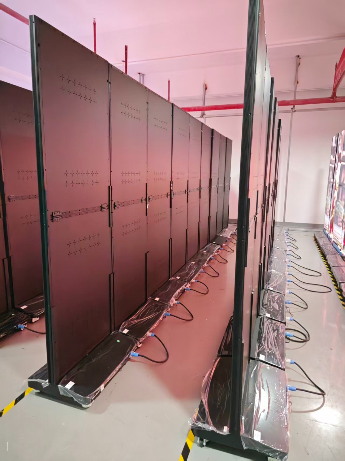 Stock on mobile bases — ready to ship