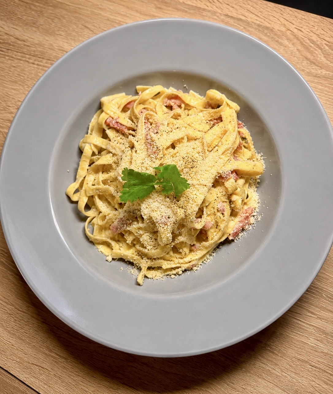 Tagliatelles Carbonara