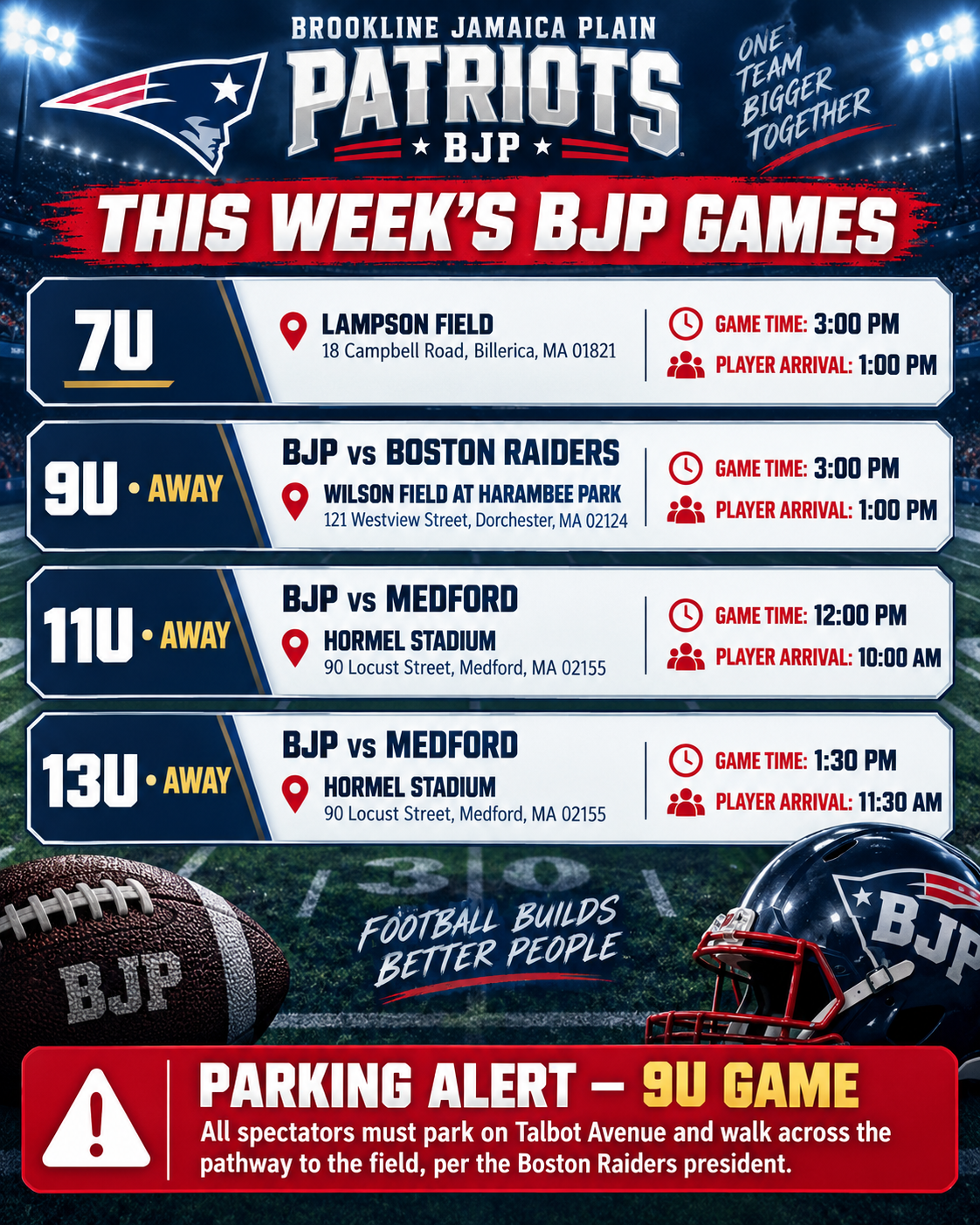 This Week's BJP Games — Sunday, September 20 graphic 1 of 1