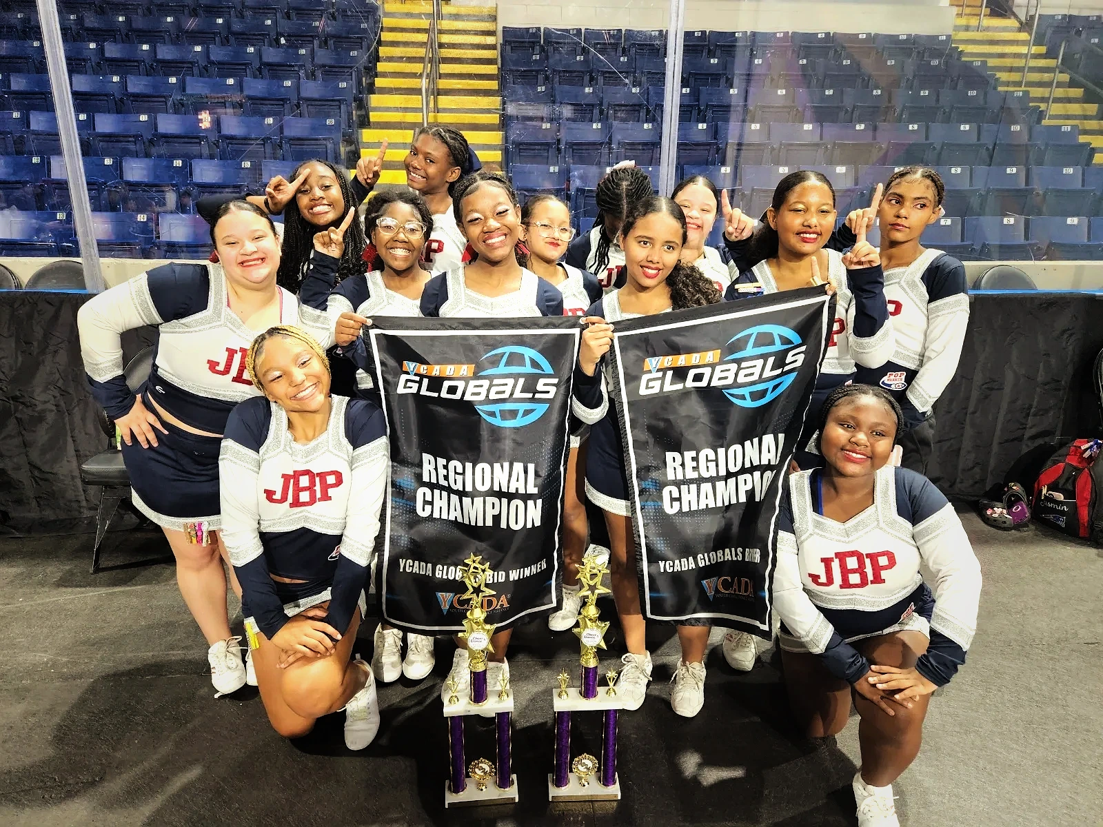 JBP CHEER REGIONAL CHAMPIONS · Cheer Champions
