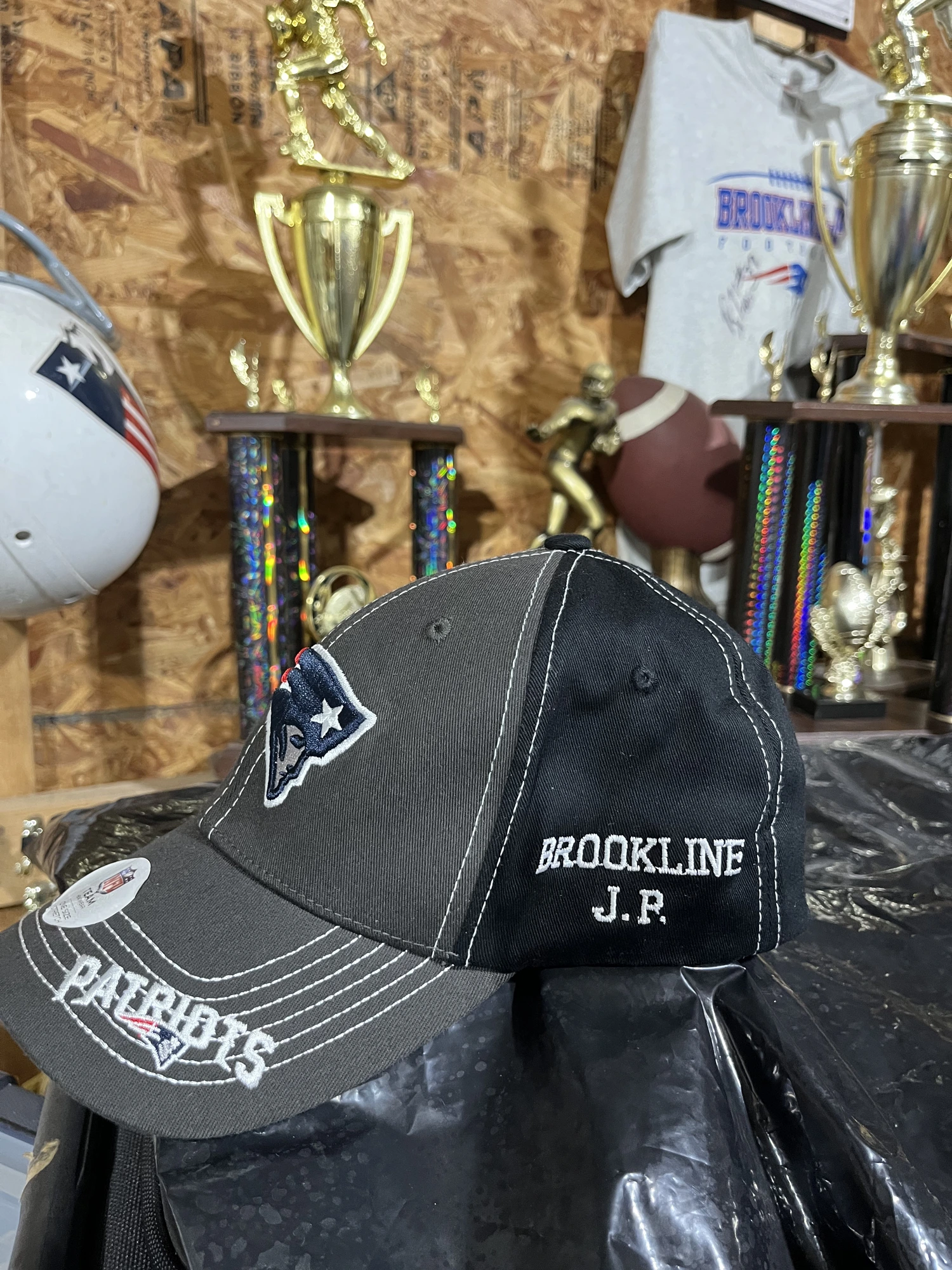 Patriots Plaid Cap