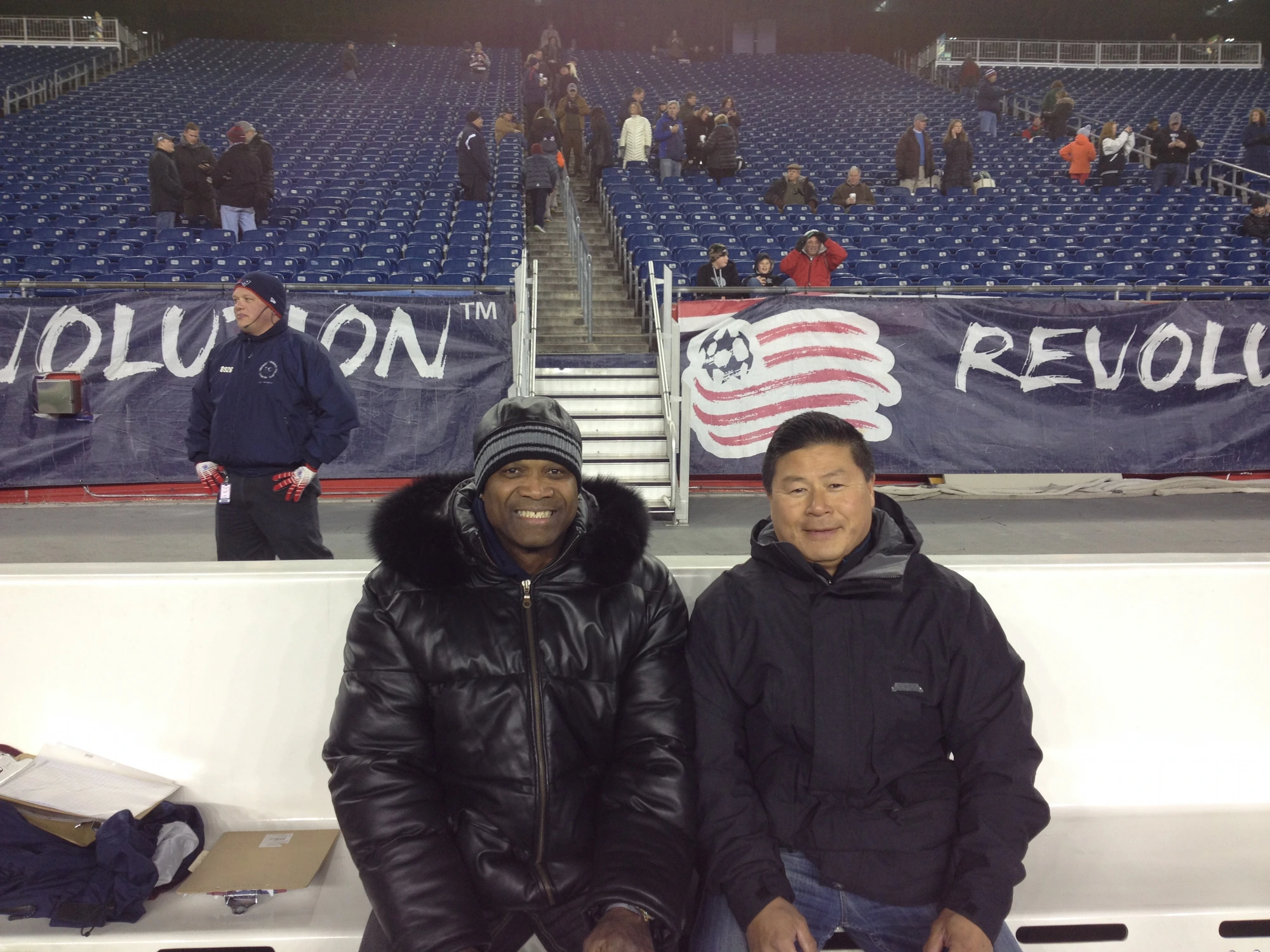 NEW ENGLAND REVOLUTION MATCH · Patriots Family