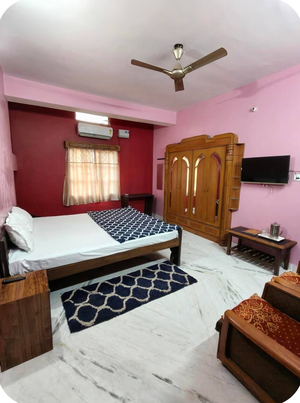 Residence Suite private drawing room at Hotel Virasat Retreat, Patna