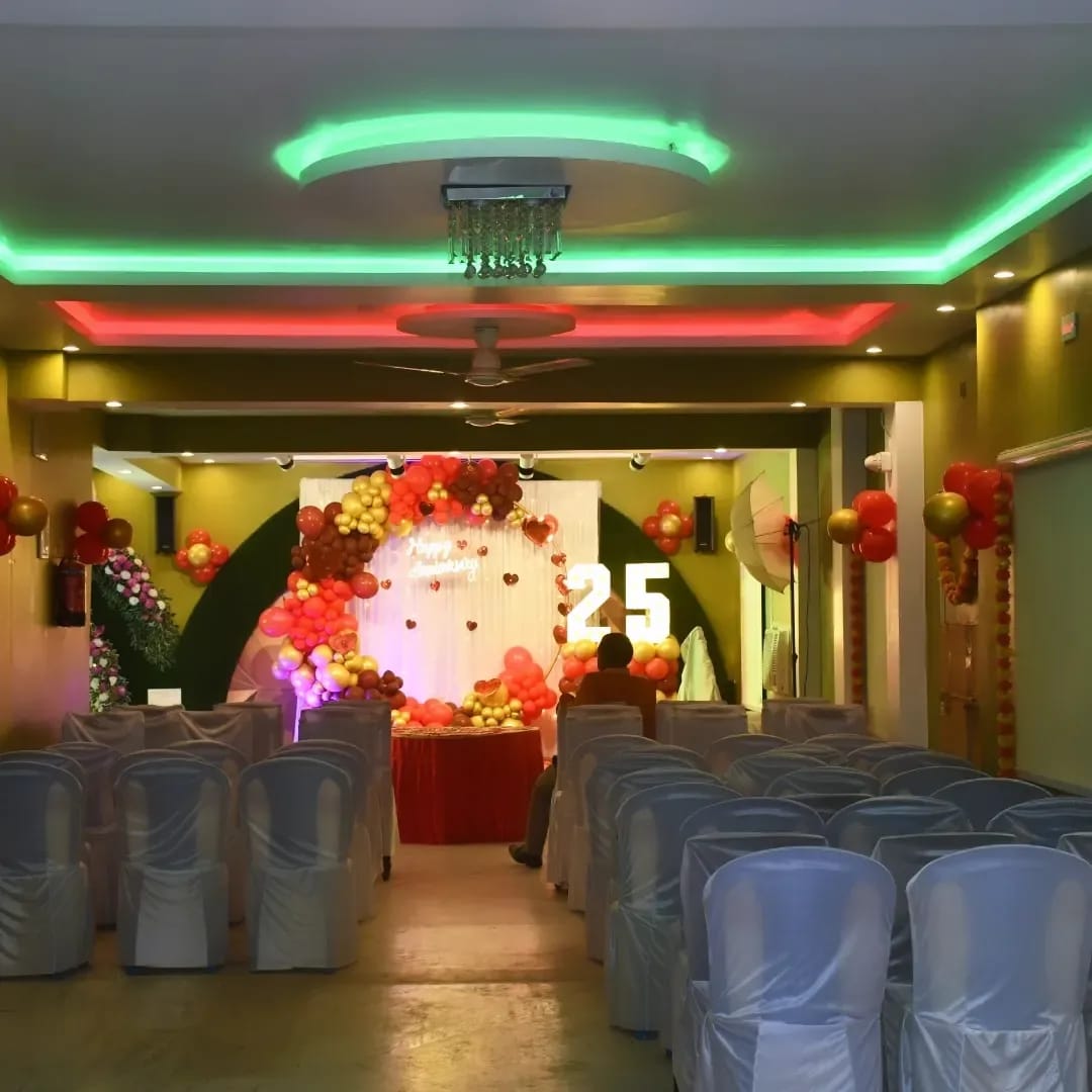 Decorated banquet event 4 at Hotel Virasat Retreat, Patna — birthday, anniversary & party setup