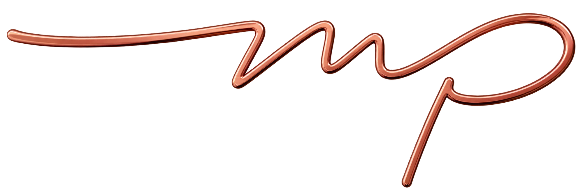Monish Peswaani handwritten MP signature