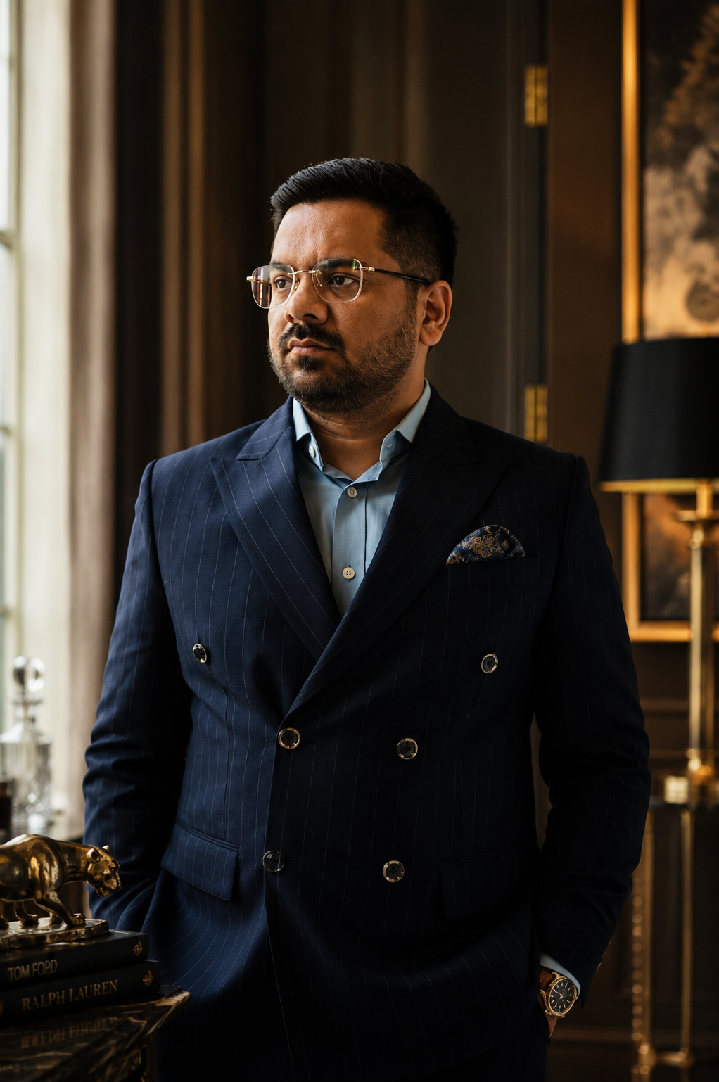 Monish Peswaani editorial portrait