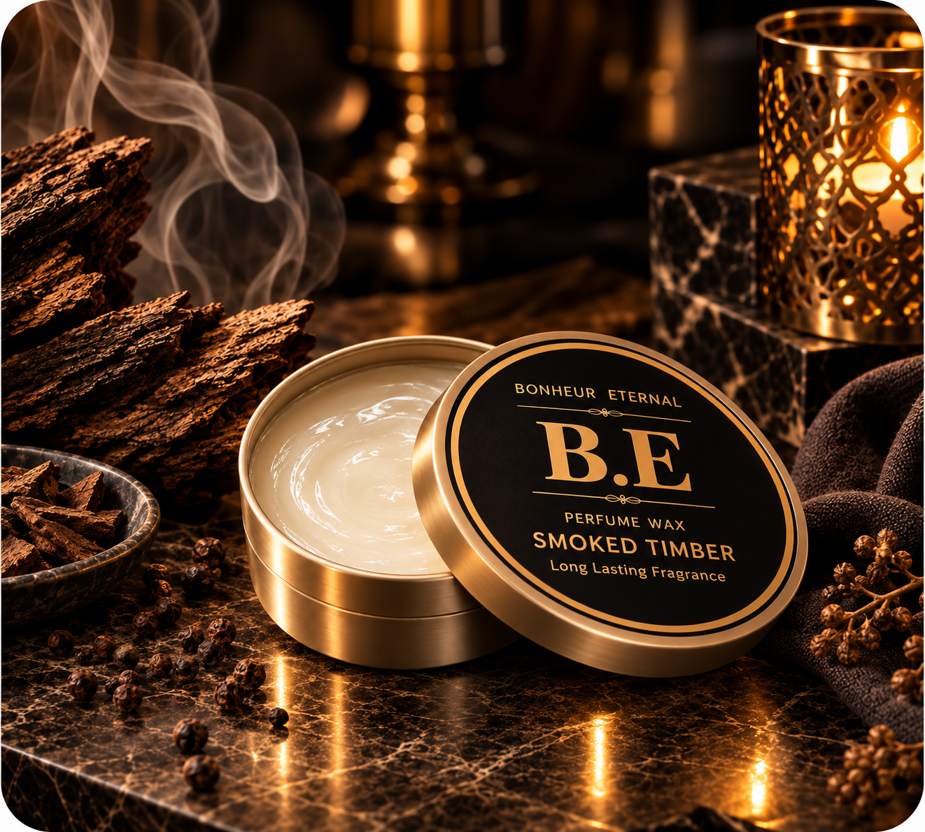 Smoked Timber — Solid Perfume