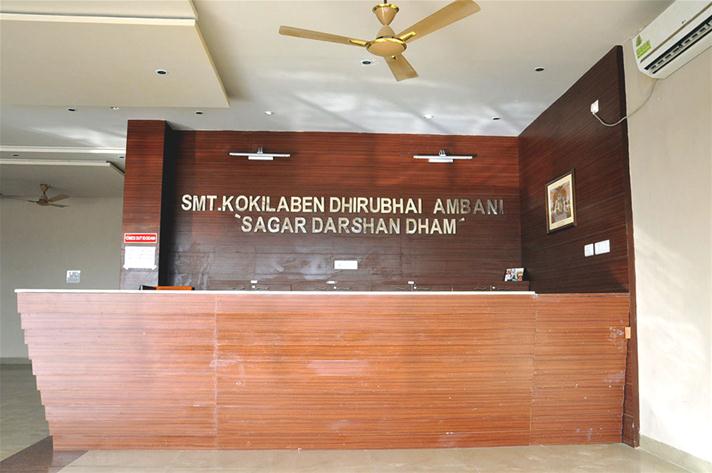 Reception lobby of Sagar Darshan - Sagar Darshan Guest House, Somnath
