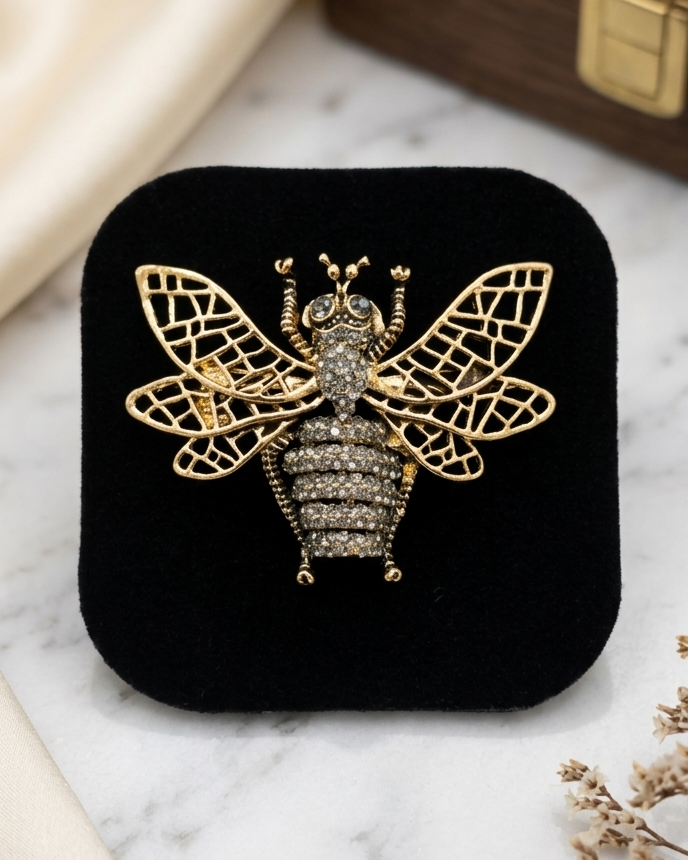 Honey Bee Brooch