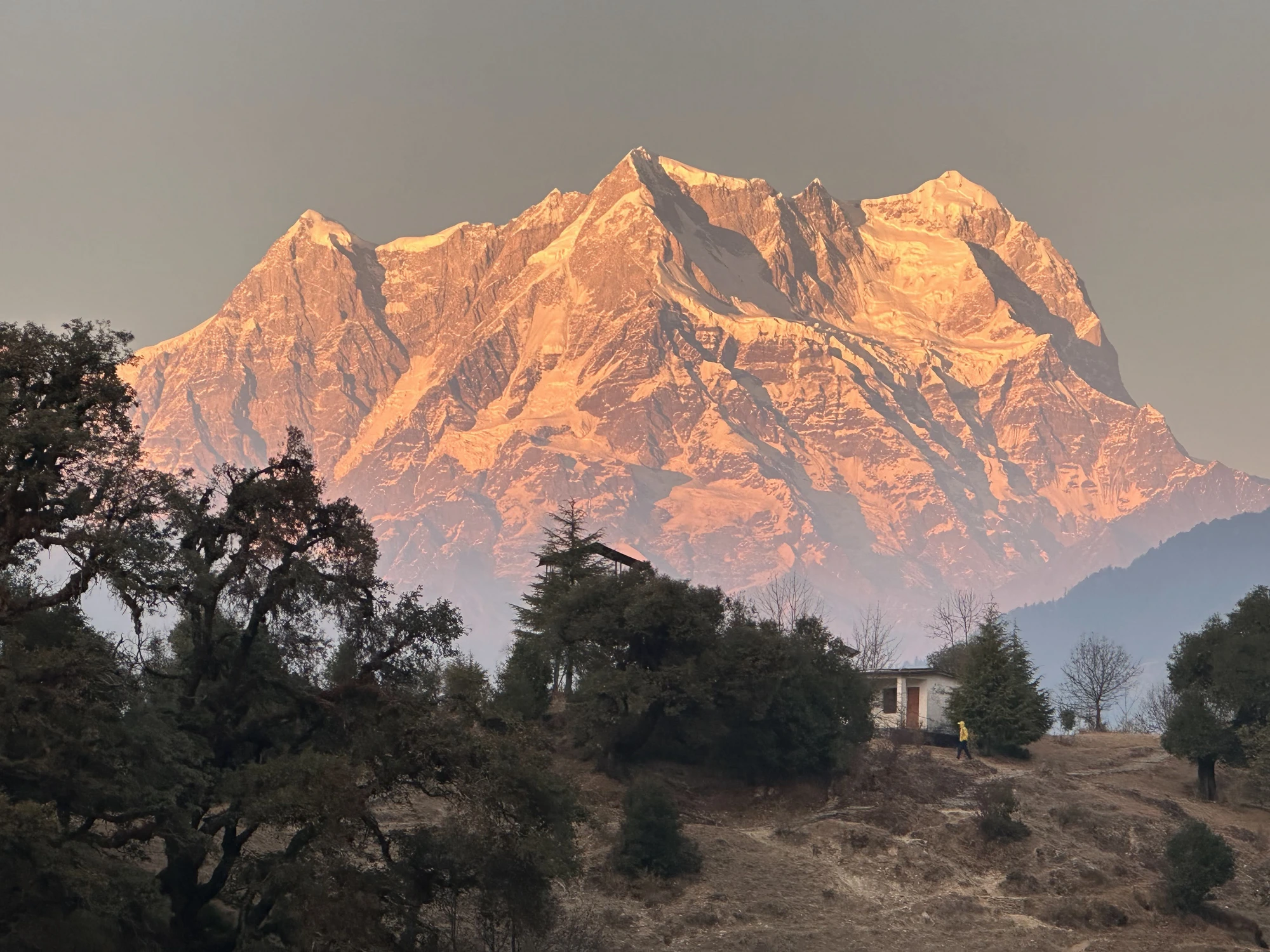 Chaukhamba at Golden Hour