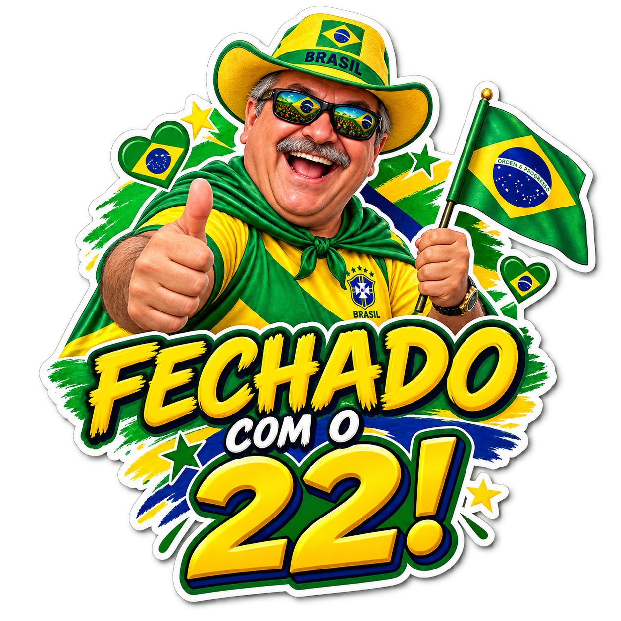 Fechado com o 22